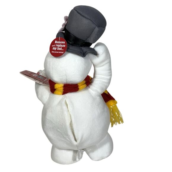 Hallmark Dancing Frosty the Snowman Plush Sound and Motion Sing Dance Animated - Picture 9 of 17